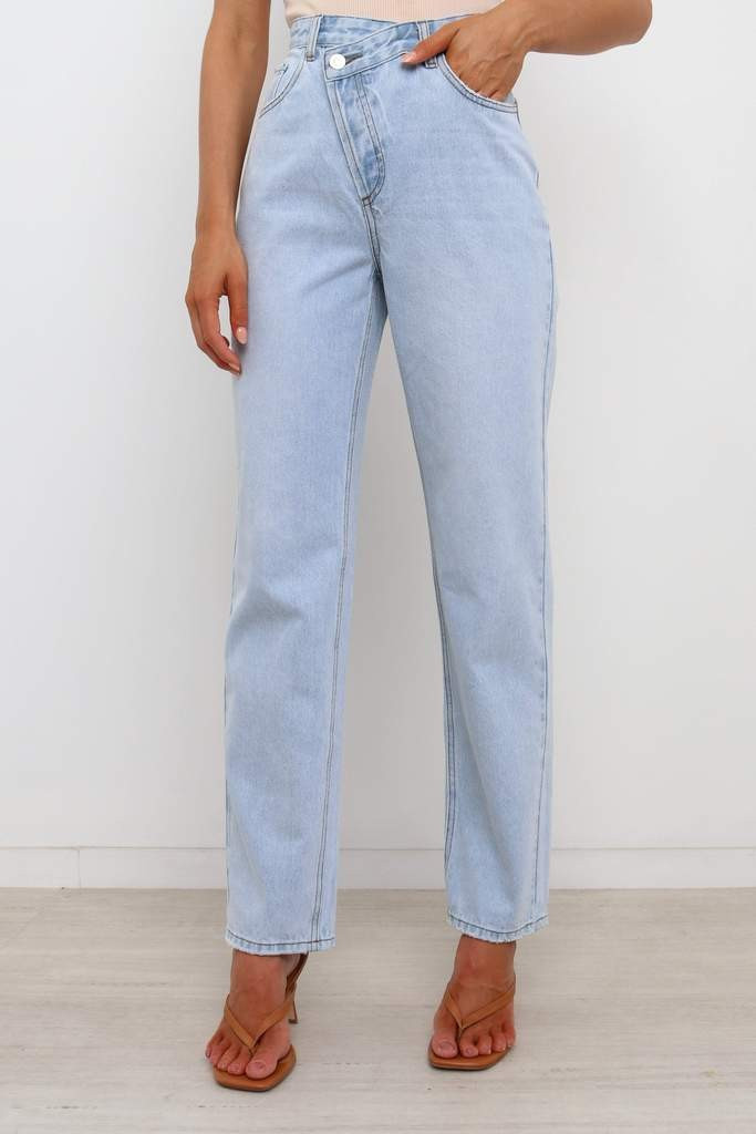 Harlow Jeans - Light Wash | Petal & Pup (US)