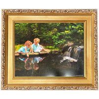 Gold Frame, Gold Leaf, Ornate, Wood 2.5"", Baroque Antique, Victorian, Rococo, Portrait, Canvas, Art, Colonial, Photo, Picture, French | Etsy (US)