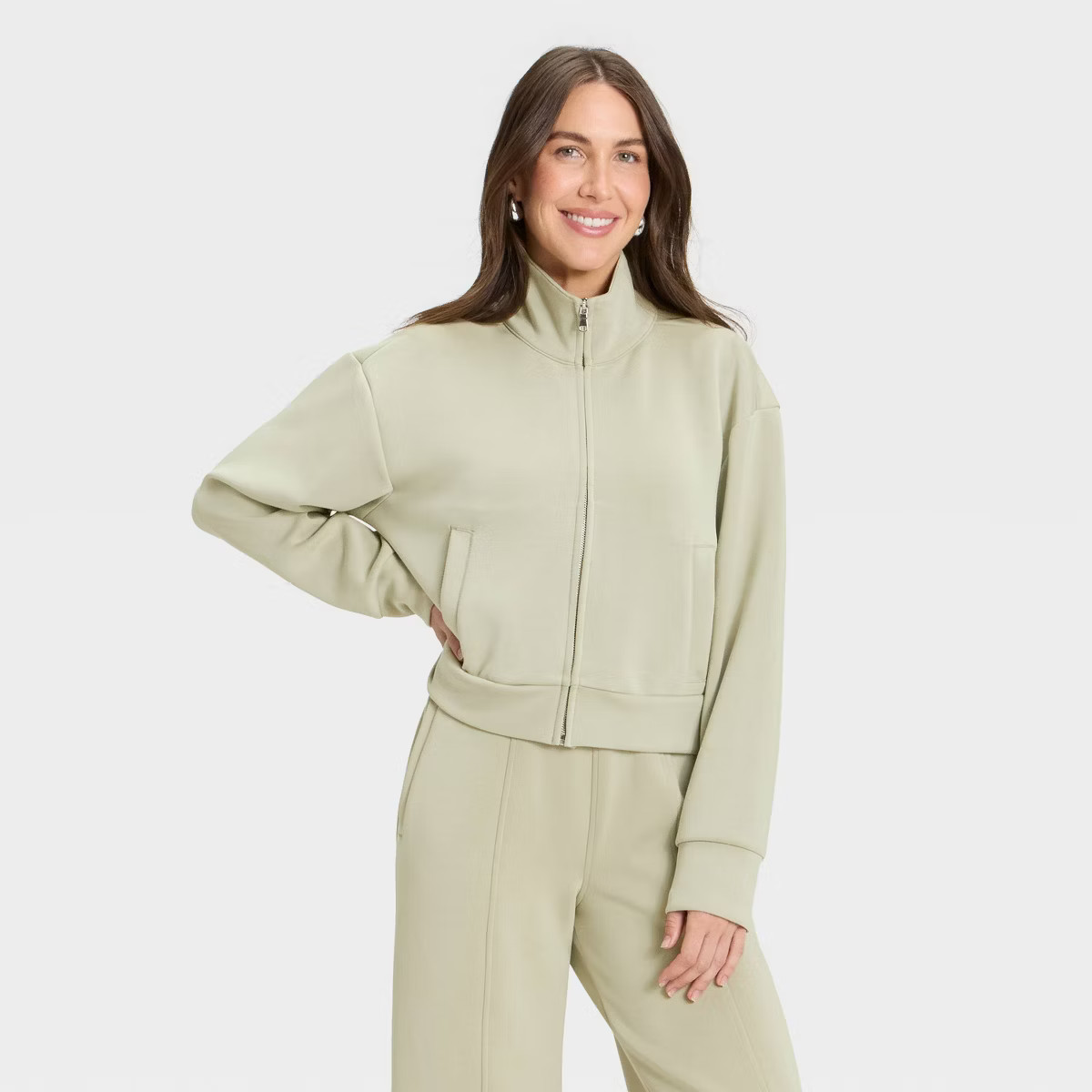Women's Sandwash Zip-Up - A New Day™ | Target