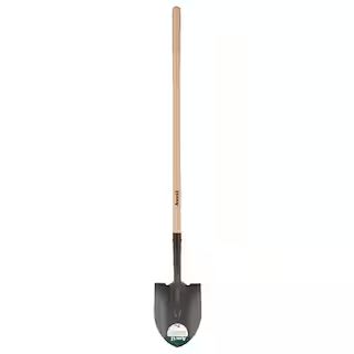 Anvil 41 in. Handle, Wood Handle Digging Shovel PRL-PE-HD - The Home Depot | The Home Depot