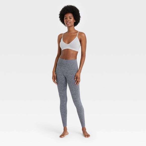 Women's Seamless Ribbed Leggings - Colsie™ | Target