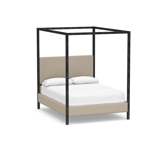 Atwell Metal Canopy Bed | Pottery Barn (US)