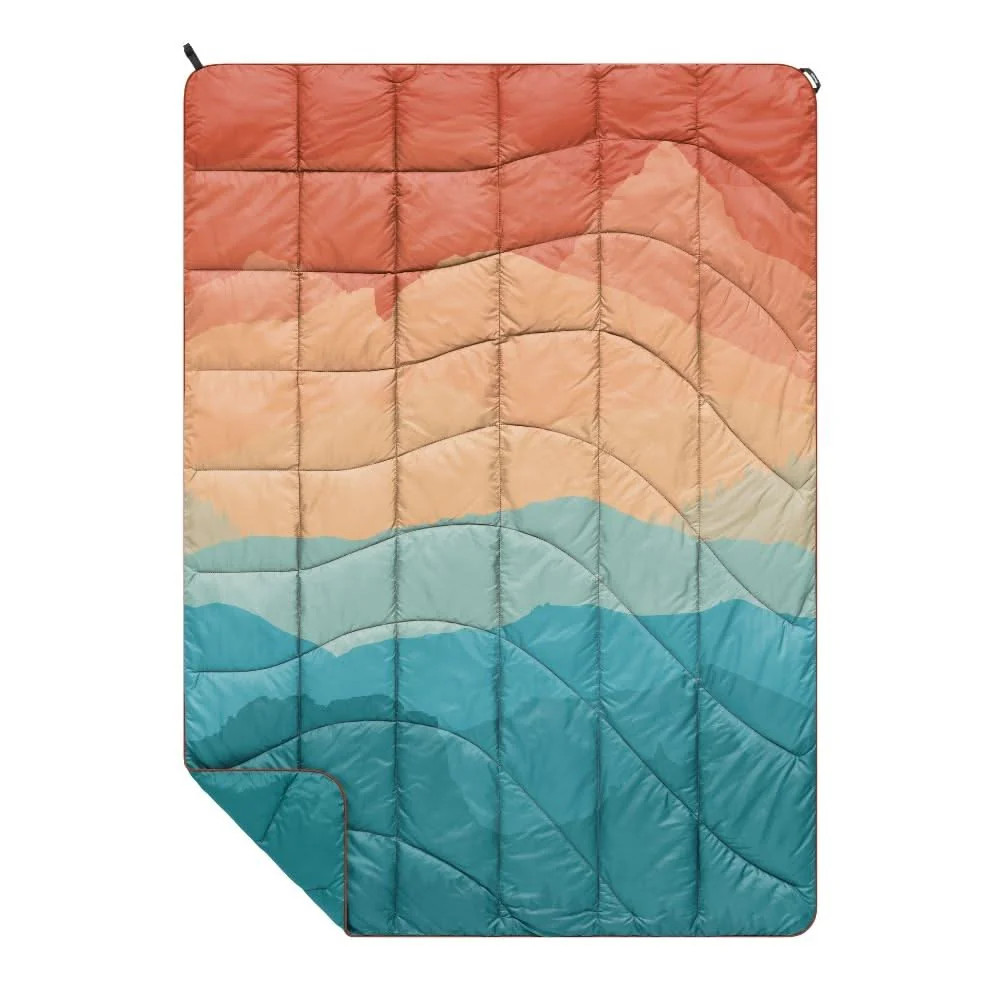 NanoLoft® Travel Blanket - Rocky Mountain Sunset Fade | Rumpl Blankets for Everywhere | rumpl