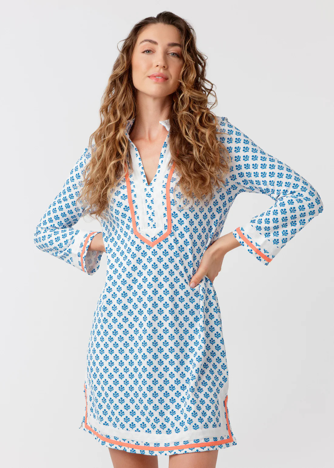 Harbor Pique Tunic Dress | Cabana Life