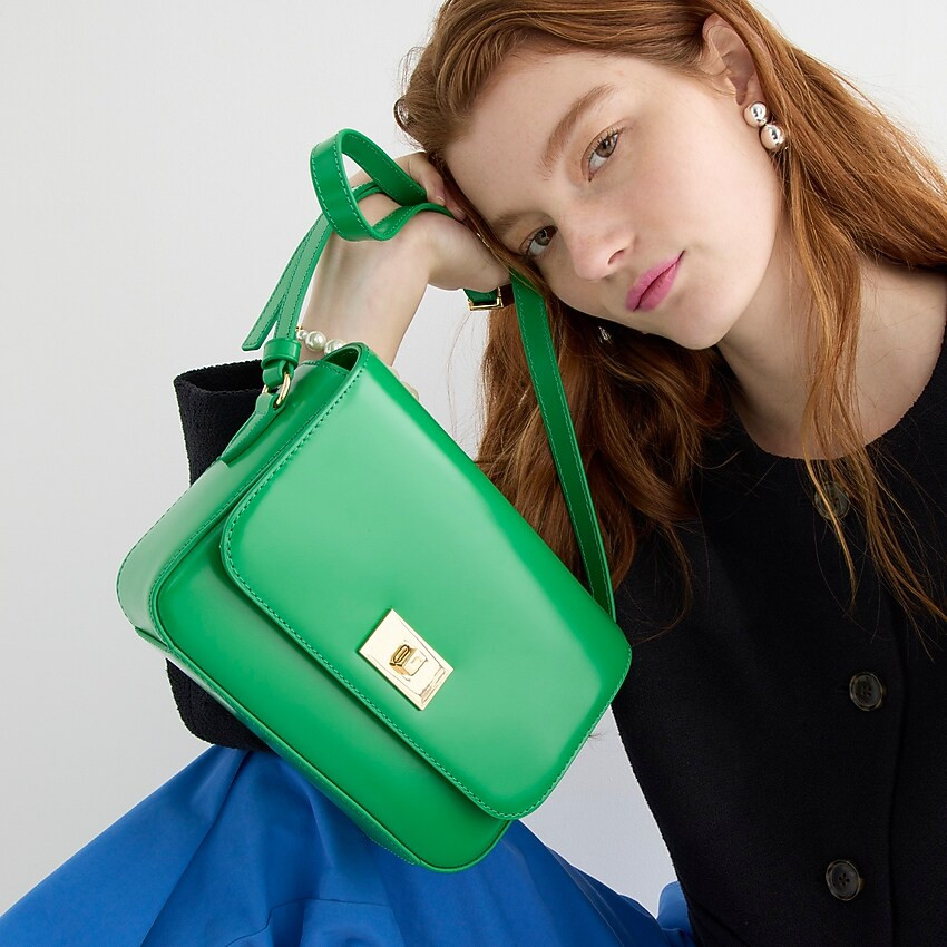 Edie Italian leather bag | J. Crew US