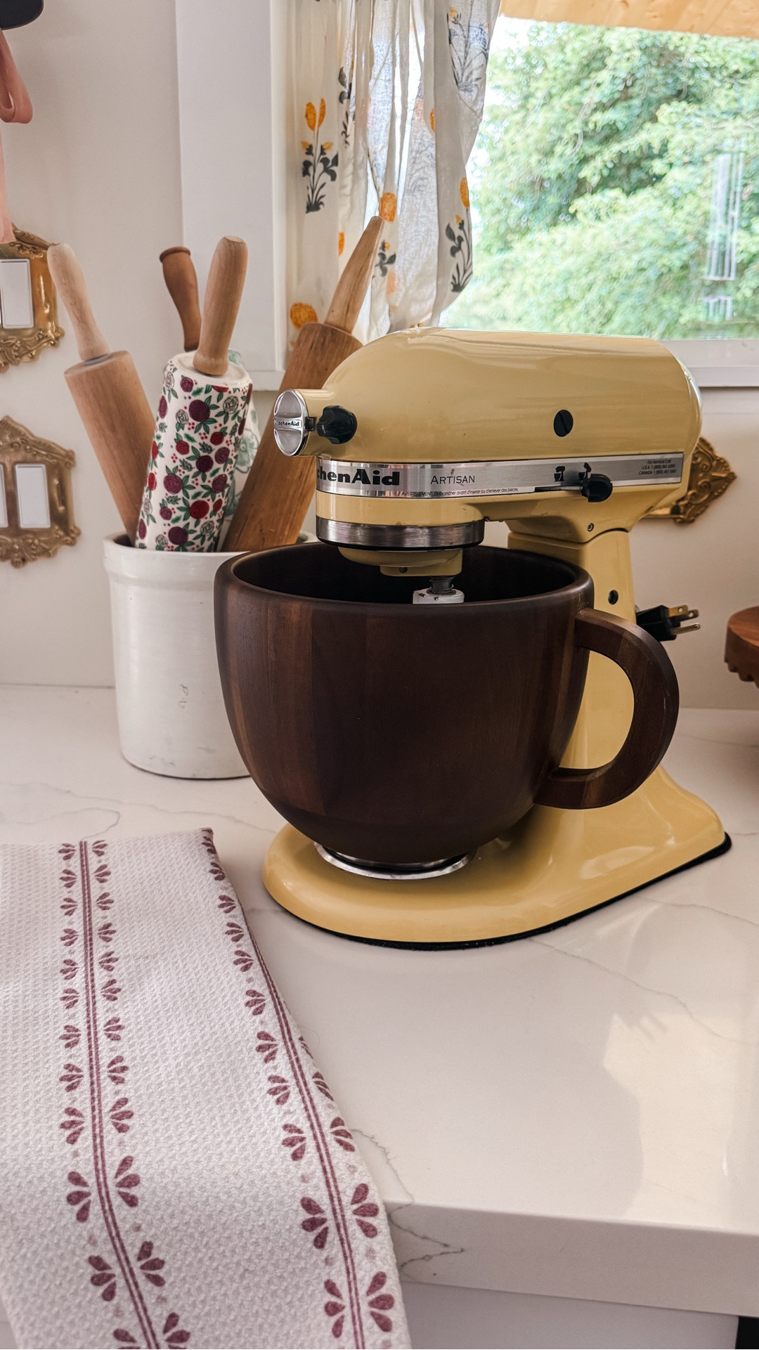 Love this gorgeous, budget friendly wood bowl for my kitchen mixer!🤎🤎🤎

#LTKmomlife #LTKfoodie #LTKHome