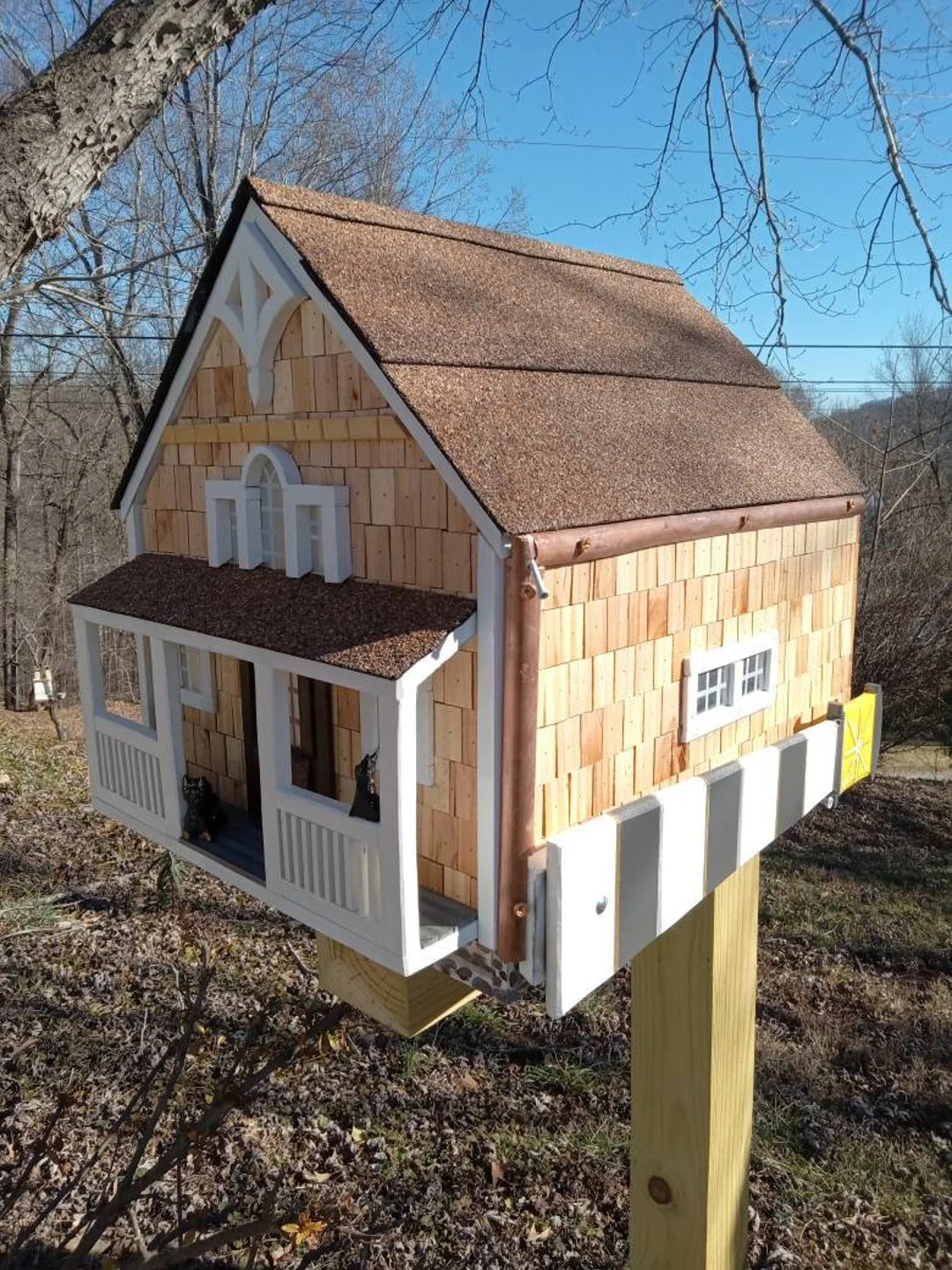 Cedarshake Sided Mailbox/builder's Choice - Etsy | Etsy (US)