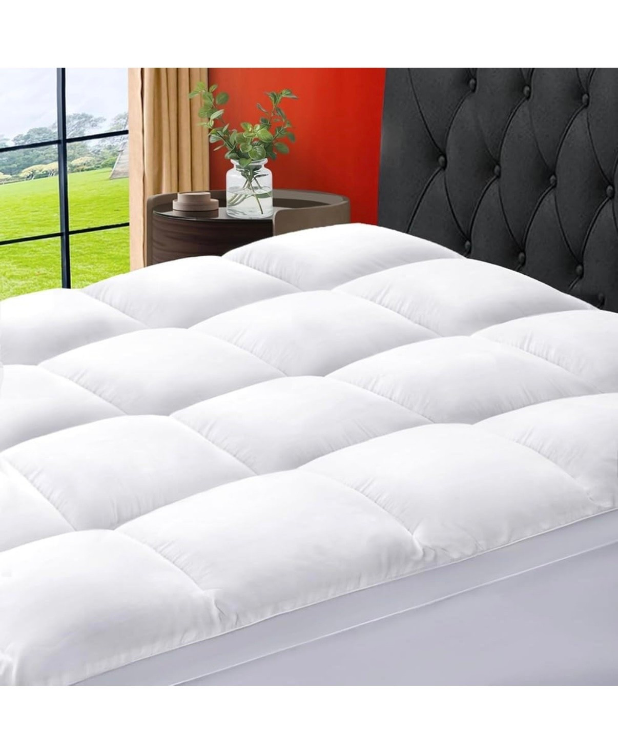 If you’re not ready to drop thousands on a new mattress this is a great alternative! $50 for a king with prime! 
#amazonprimedaydeal 

#LTKHome #LTKSaleAlert