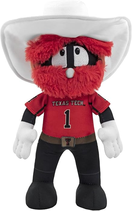 Bleacher Creatures Texas Tech Red Raiders Raider Red 10" Mascot Plush Figures - A Mascot for Play... | Amazon (US)