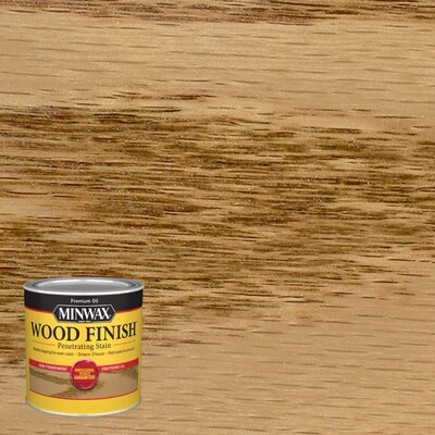 Minwax  Wood Finish Oil-Based Fruitwood Semi-Transparent Interior Stain (Half-Pint) | Lowe's