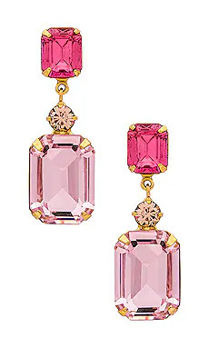 Jennifer Behr Justine Earrings in Rose from Revolve.com | Revolve Clothing (Global)
