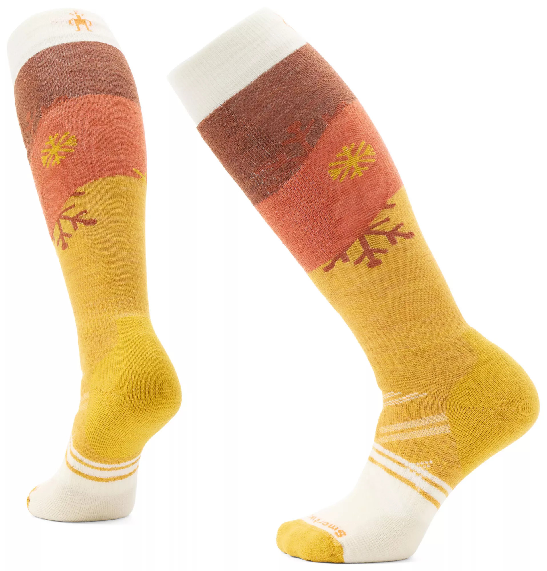 Smartwool Women's Full Cushion Over The Calf Socks, Medium, Honey Gold | Dick's Sporting Goods