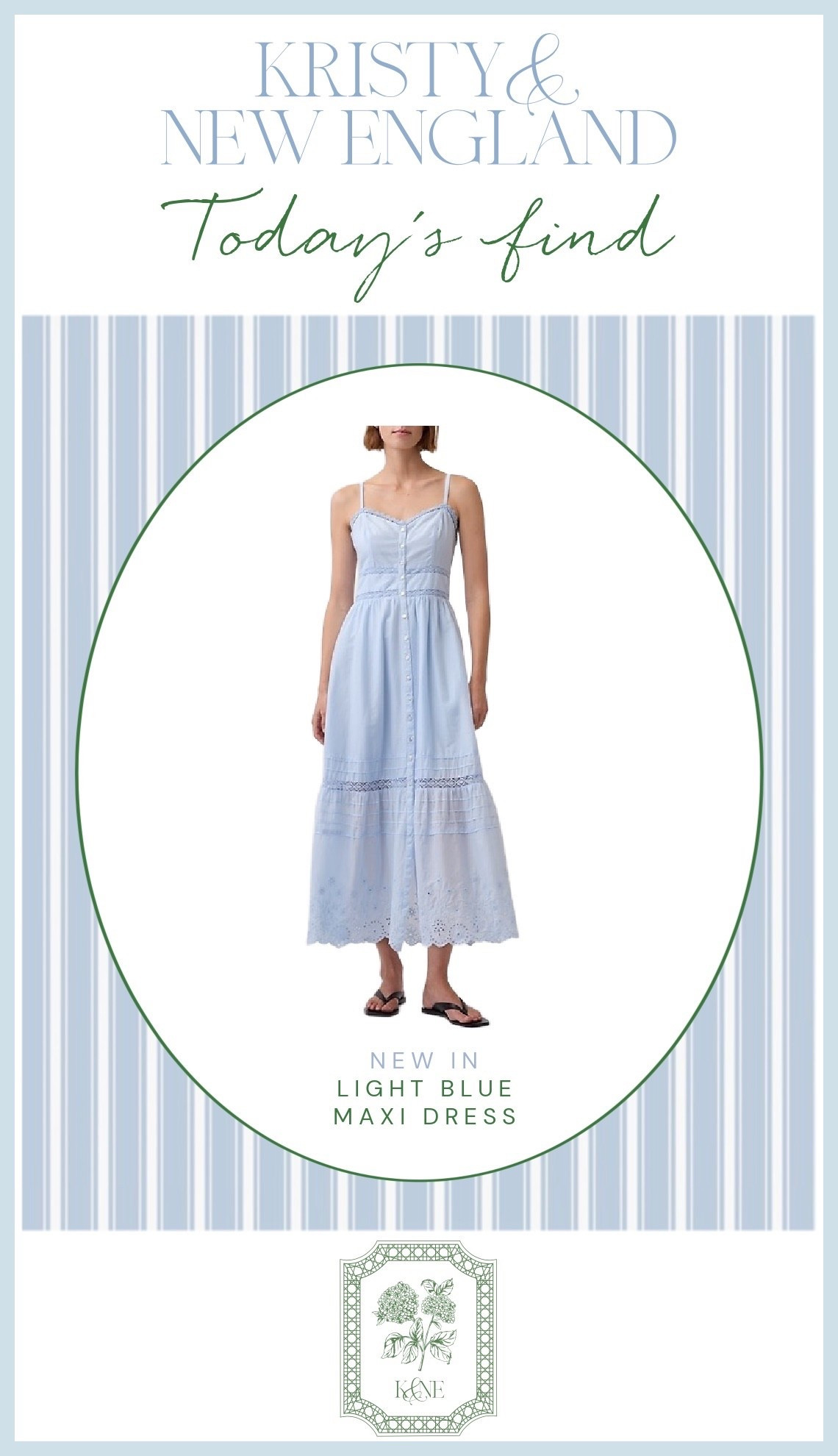 Blue cotton sun dress 💙

#LTKSeasonal #LTKTall #LTKOver40