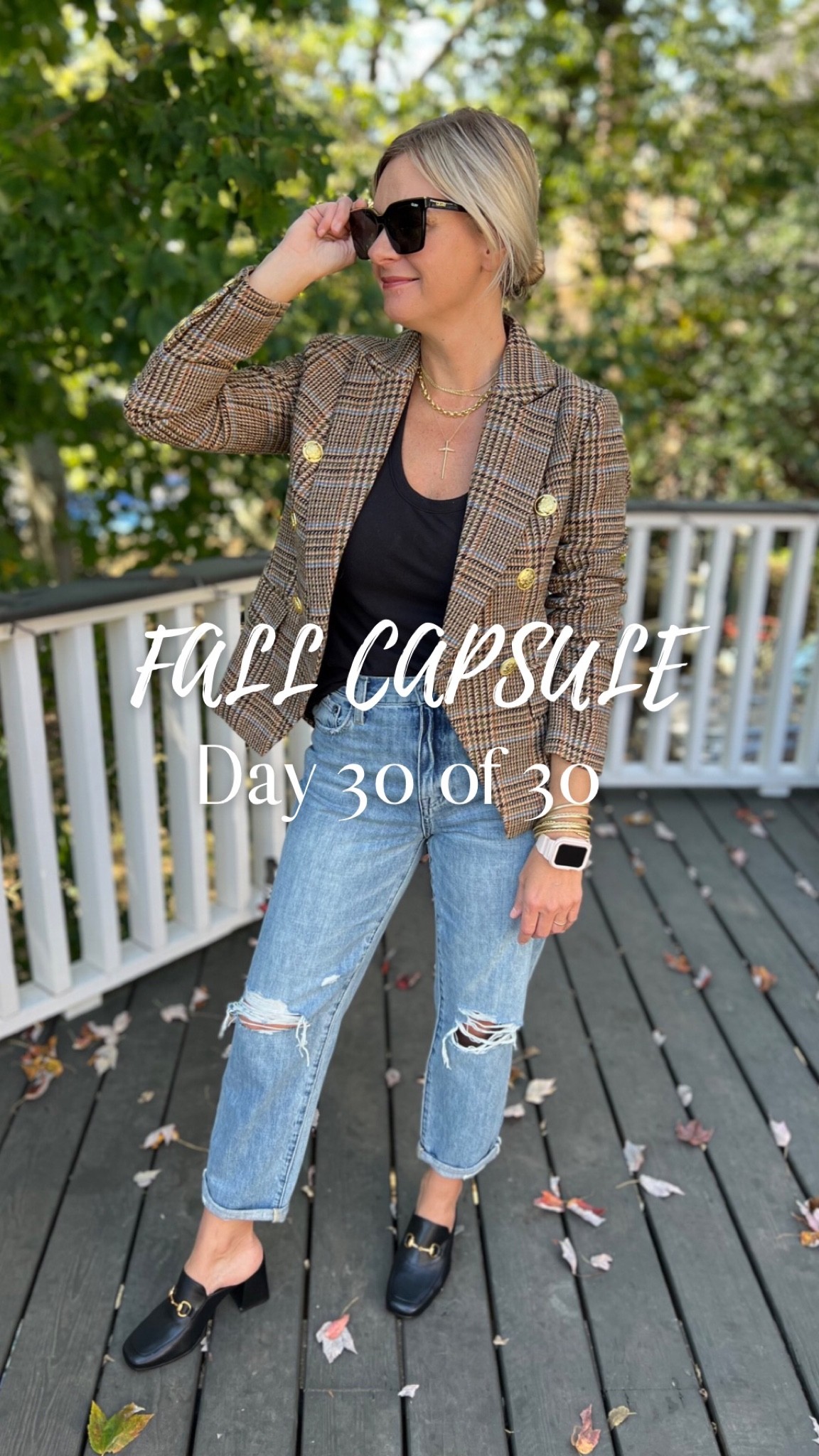 🍂Fall Capsule Styled Looks

And Day 30….  Ending our Fall Capsule styled looks with this fabulous high low look.  Don’t be afraid to pair your distressed jeans with a blazer!

#LTKSeasonal #LTKshoecrush #LTKstyletip