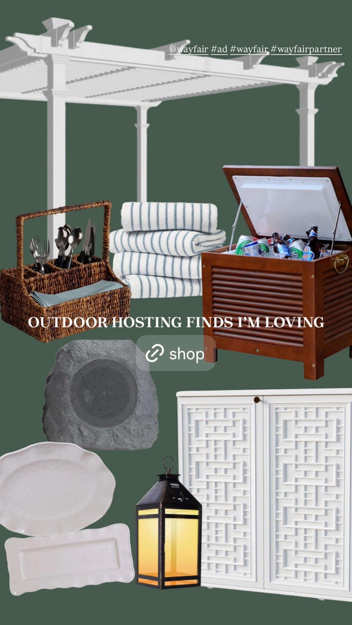 #ad It's finally almost backyard hosting season! Some of my favorite outdoor entertaining pieces are on sale @wayfair right now. #wayfairpartner #wayfair

#LTKSaleAlert #LTKSeasonal #LTKHome