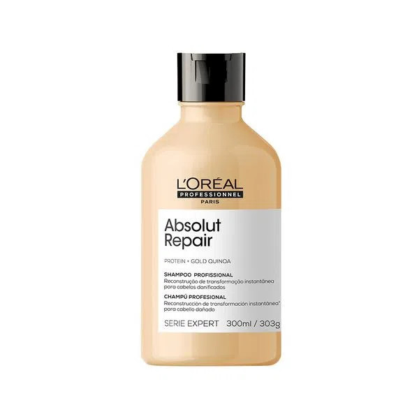 Kit L'Oréal Professionnel Serie Expert Absolut Repair Gold Quinoa - Shampoo 300 ml + Condicionad... | Amobeleza (BR)