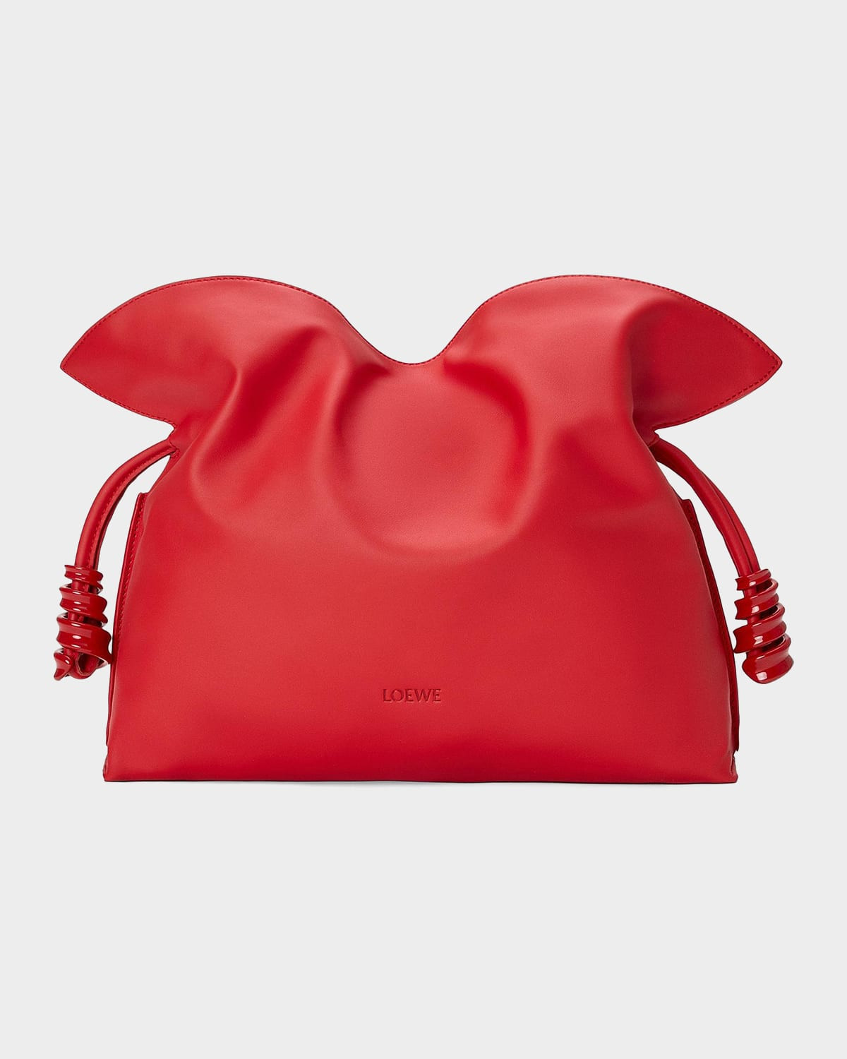 Flamenco Clutch Bag in Leather | Neiman Marcus