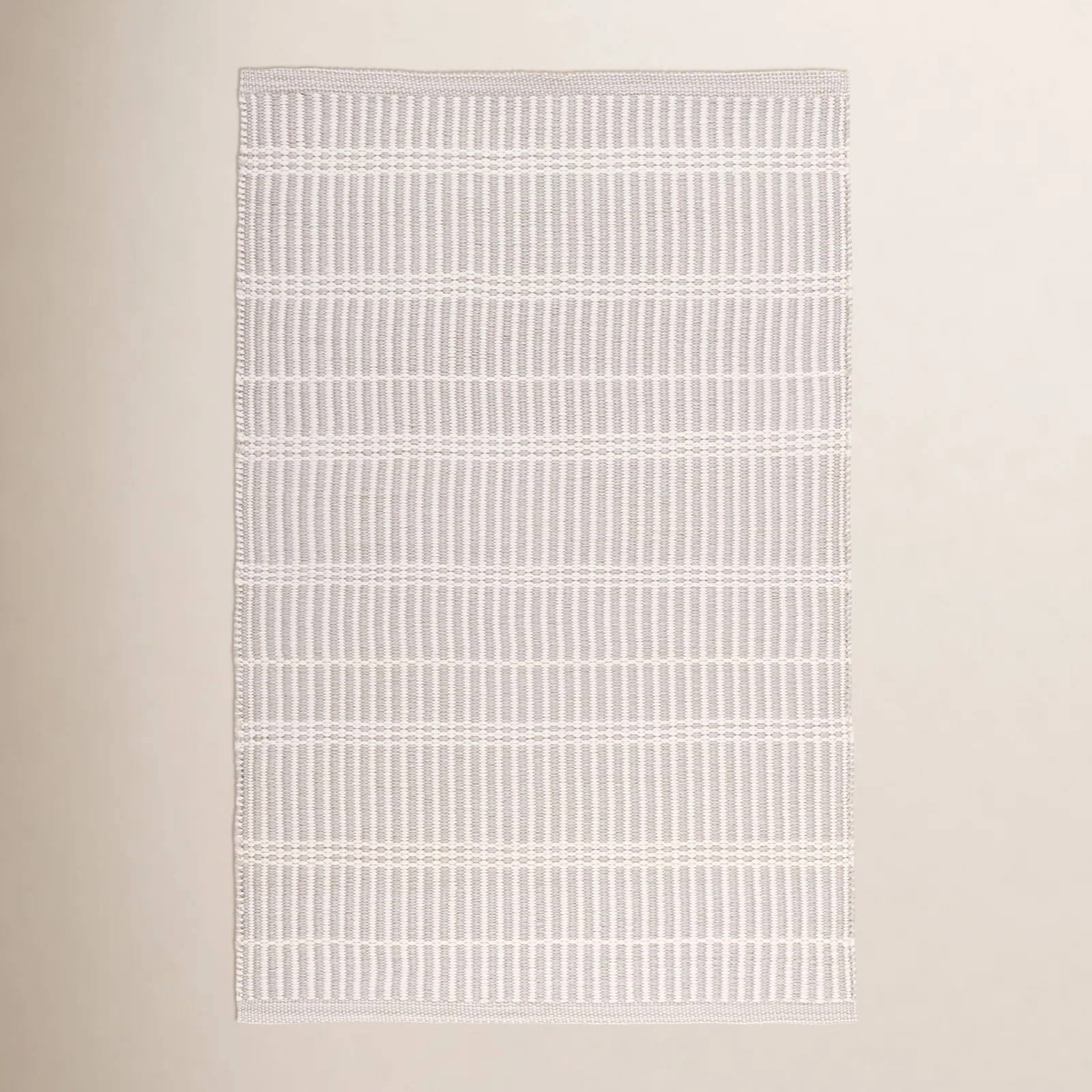 Marlo Platinum Handwoven Indoor/Outdoor Rug | Birch Lane