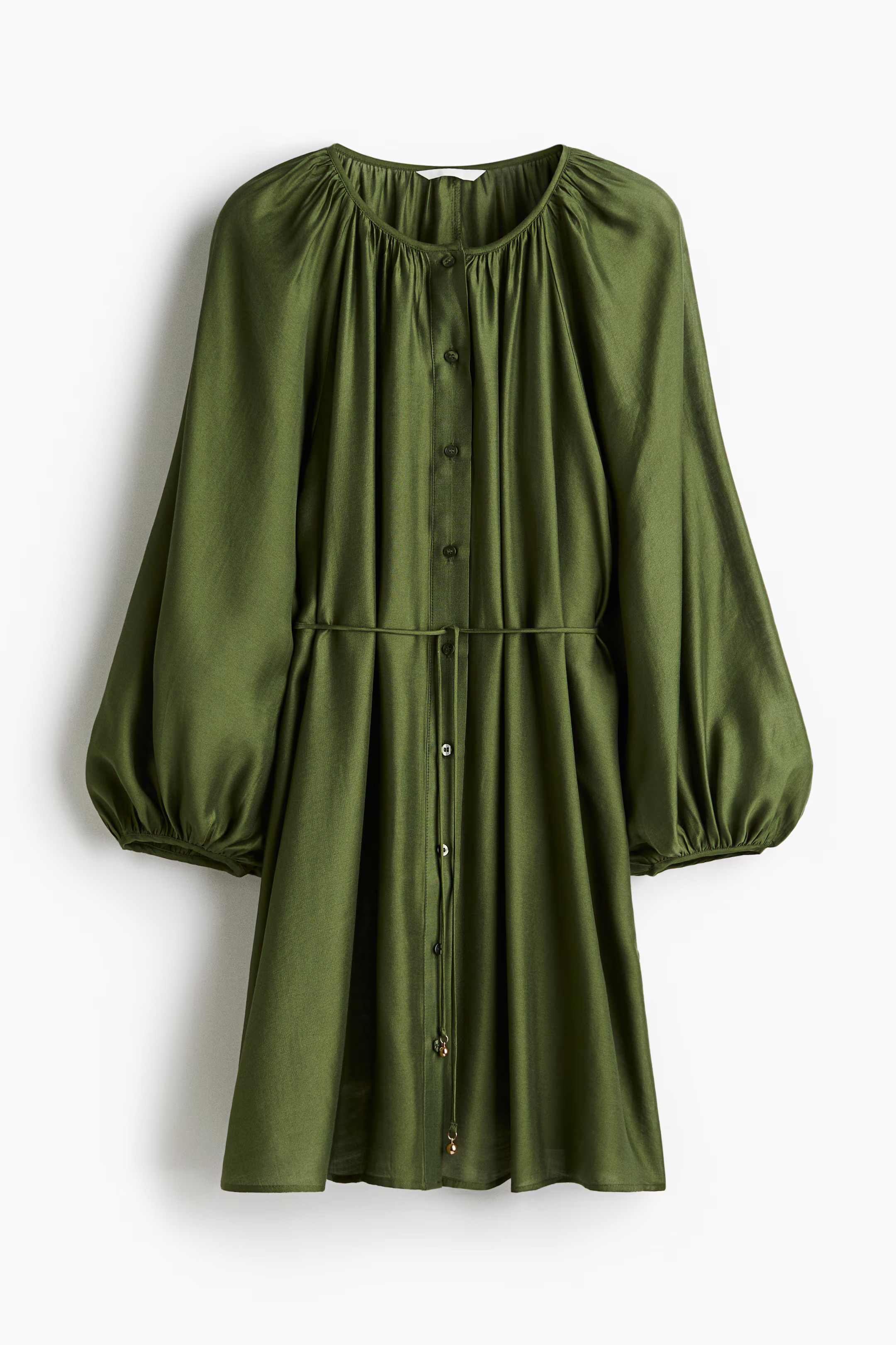 Oversized tie-belt dress | H&M (UK, MY, IN, SG, PH, TW, HK)