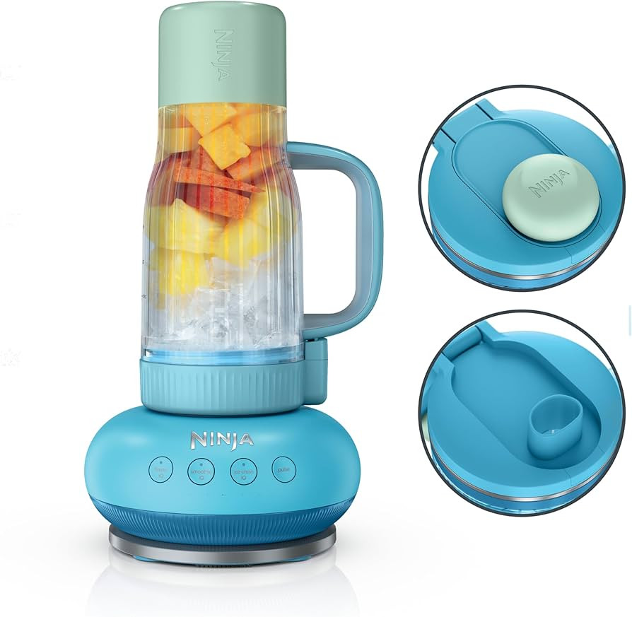 Ninja BlendBOSS | Personal Smoothie Blender and Tumbler | 26oz Travel Tumbler w/Leakproof Lid & I... | Amazon (US)