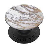 Gold Marble PopSockets Grip and Stand for Phones and Tablets | Amazon (US)