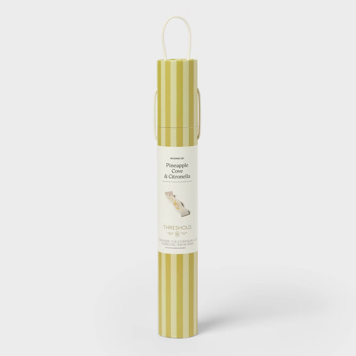 Oversized Citronella Scented Incense and Holder Pineapple Cove - Threshold™ | Target