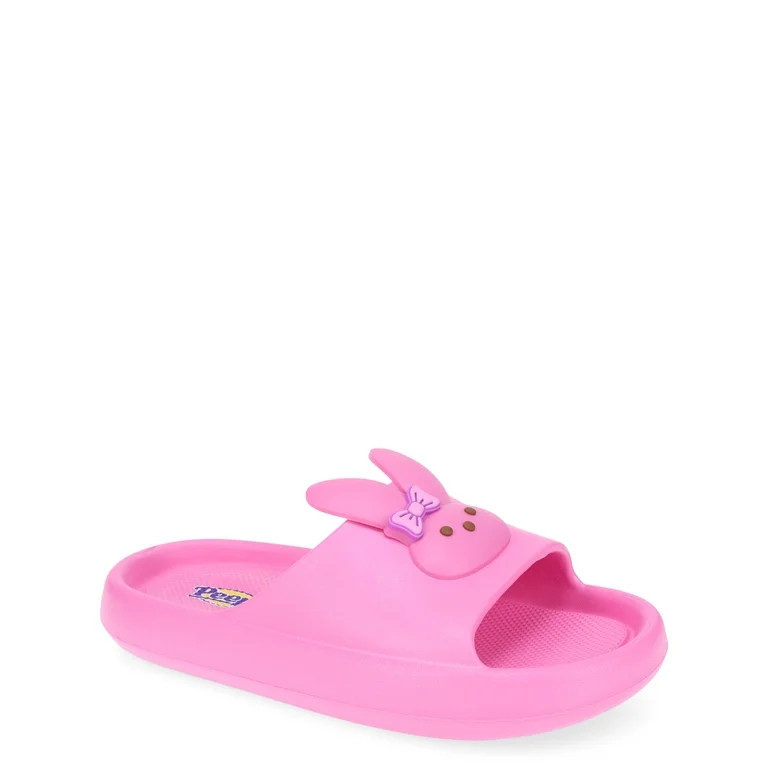 Peeps Girls Bunny Slide Sandals | Walmart (US)