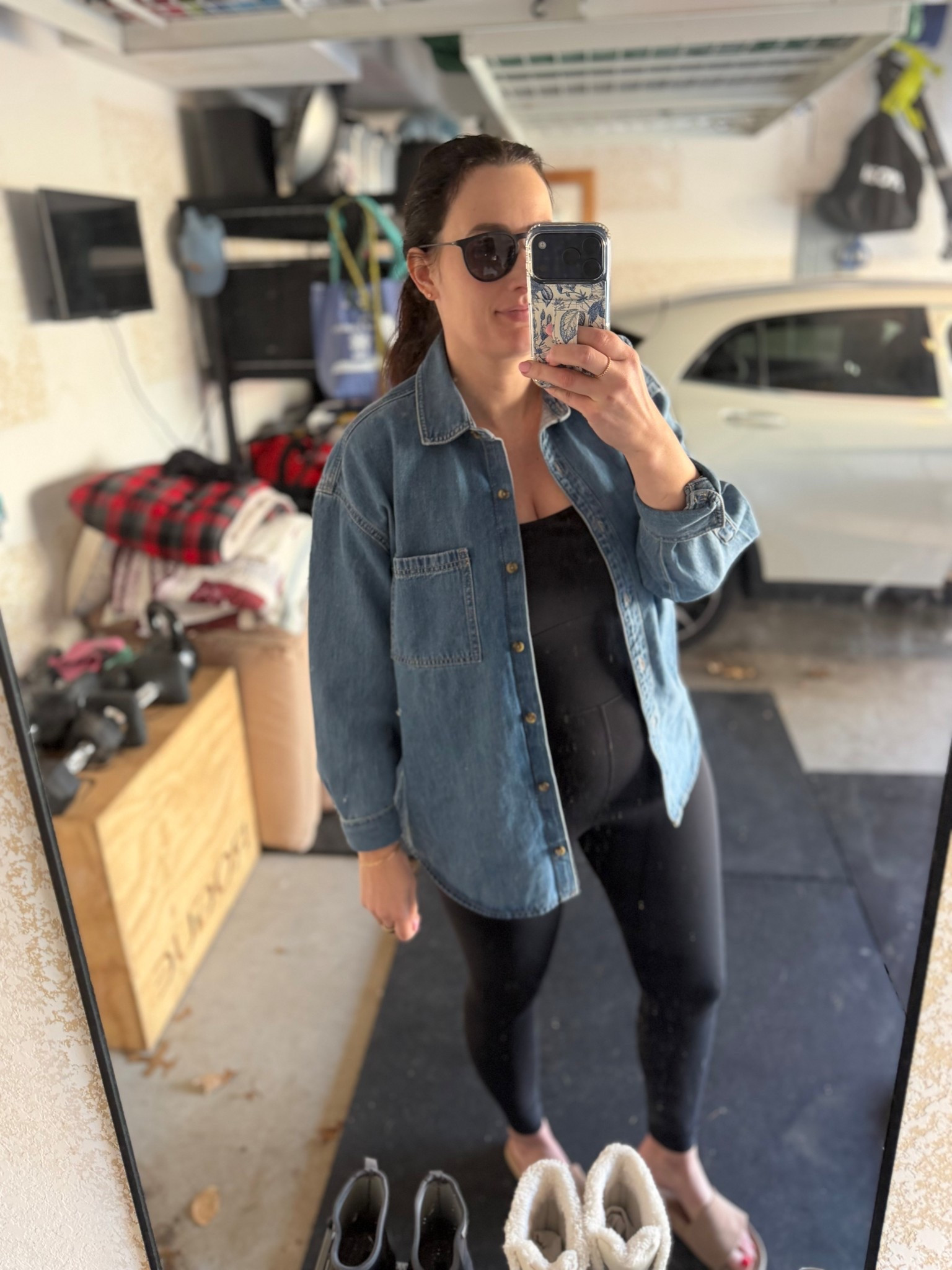 Love this jumpsuit for the bump 

#LTKActive #LTKBump