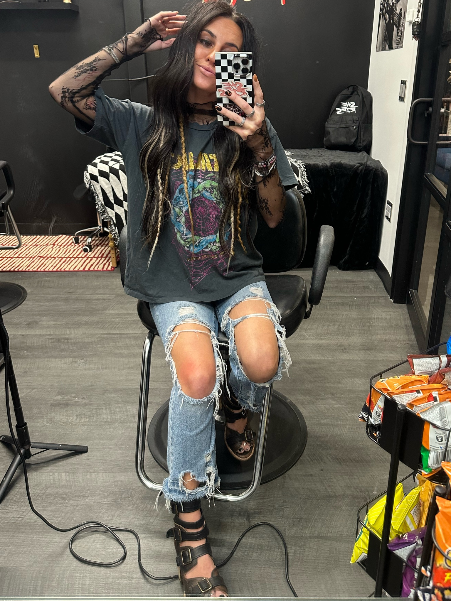 Love this fit 
Shoes are free bird, pants are flying monkey