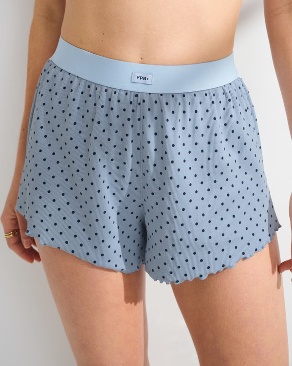 YPB Restore Rib Flirty Short | Abercrombie & Fitch (US)