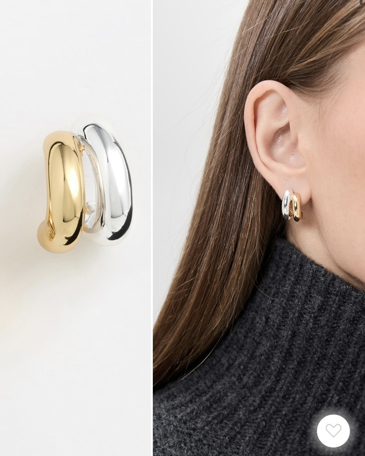The Jenny Bird Mini Florence and Florence earrings are also in the Shopbop sale and are the perfect everyday earring. Sarah and I both have them in two-tone, and they also come in gold. Use code PRIME25!

#LTKSaleAlert