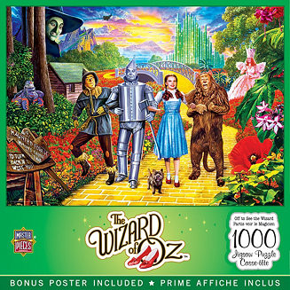 MasterPieces The Wizard of Oz - Off to See the Wizard 1000 Piece Puzzle - Macy's | Macy's