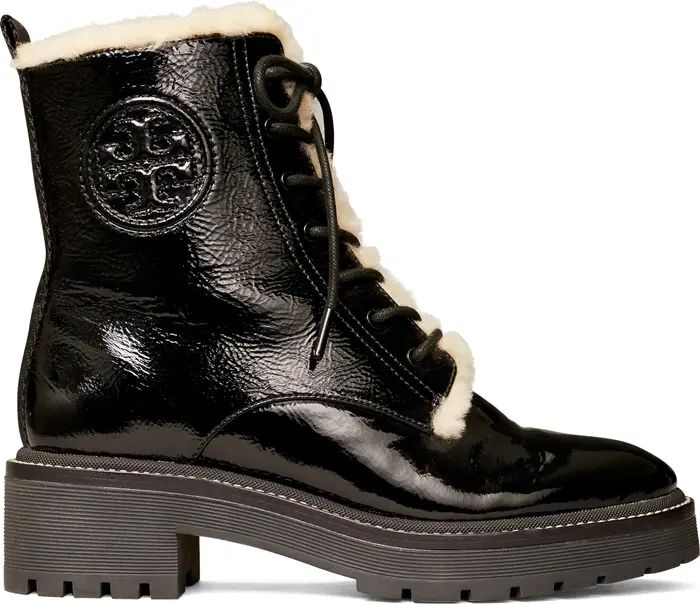 Tory Burch Miller Genuine Shearling Trim Boot | Nordstrom | Nordstrom