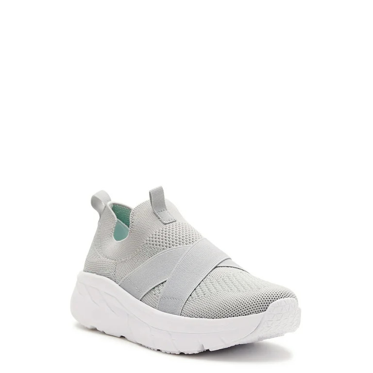 Athletic Works Women's Comfort Crossband Slip On Sneaker | Walmart (US)