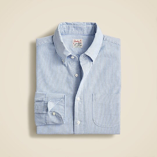 Slim Broken-in organic cotton oxford shirt | J. Crew US