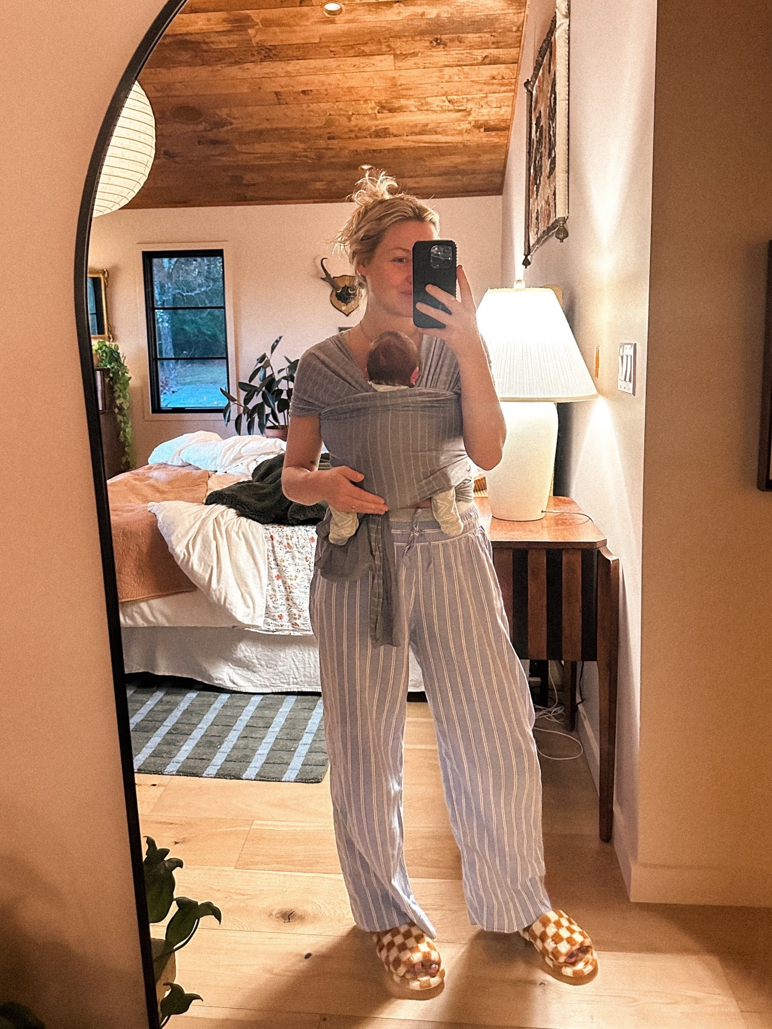 my little baby doll in the solly wrap 😩💛