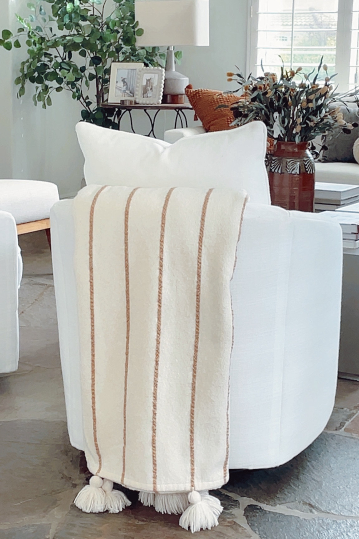 Barrel chairs and striped throw blankets. Two classic home decor pieces that are perfect all year long! 



#LTKStyleTip #LTKSaleAlert #LTKHome