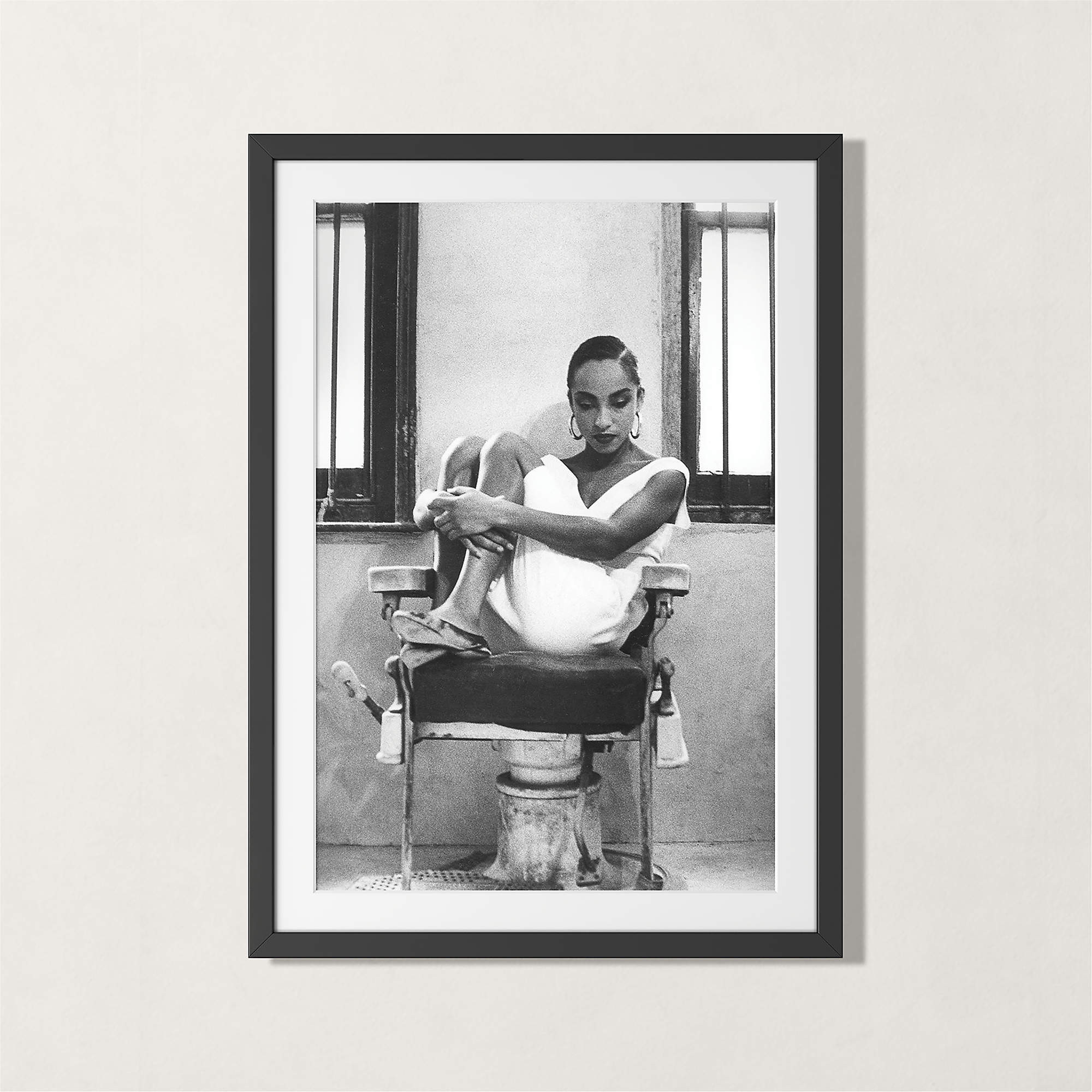 'Sade' Photographic Print in Black Frame 17"x21" + Reviews | CB2 | CB2