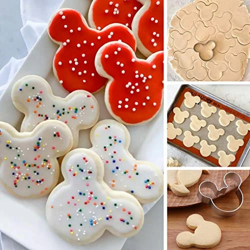 Cookie Cutter for Kids - Sandwich Cartoon of Mickey Mouse Cookie Cutter Shaped Biscuit Mould for ... | Walmart (US)