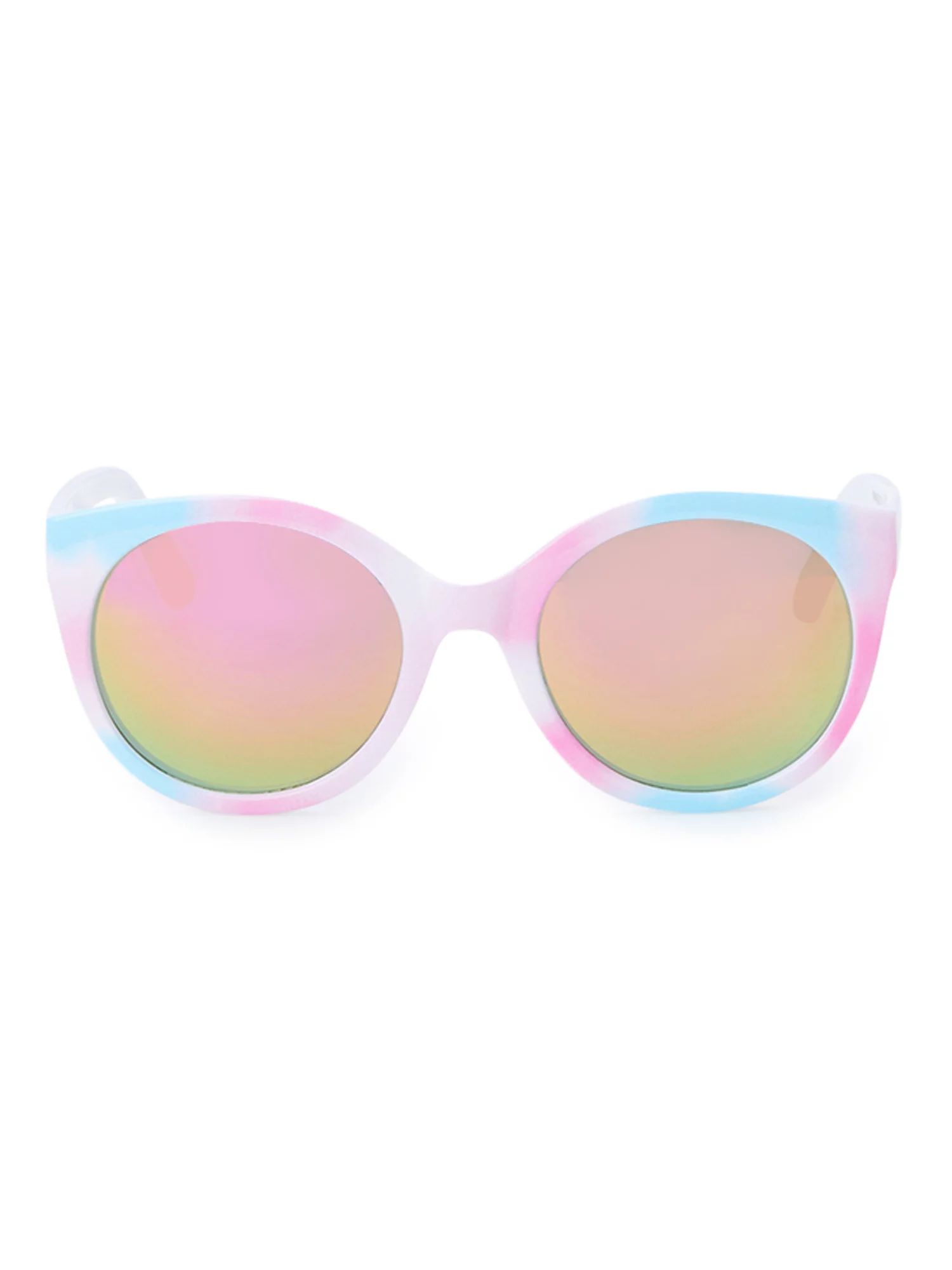 Justice Girls Pastel Tie Dye Sunglasses | Walmart (US)