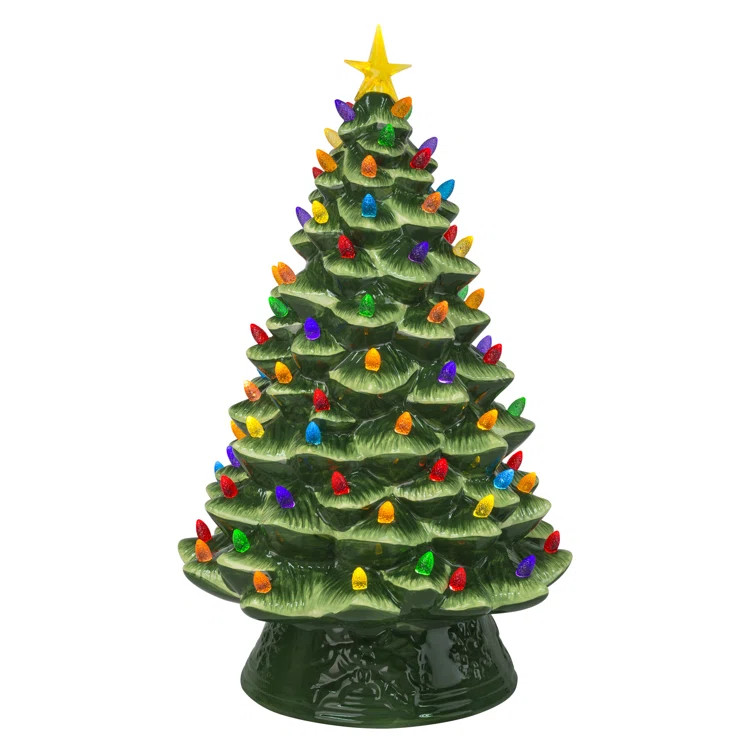 Nostalgic Christmas Tabletop Tree | Wayfair North America
