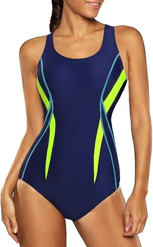 beautyin One Piece Swimming Suit for Women Sports Athletic Training Swimwear | Amazon (US)