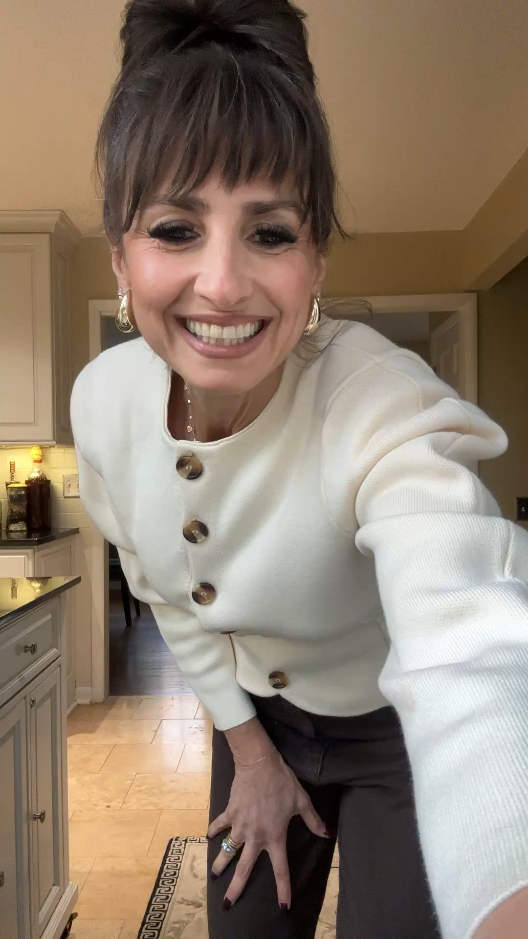 Pants shoes and top fit true to size. I sized up one size on pants so it’s more relaxed .

#LTKStyleTip #LTKFindsUnder100 #LTKWorkwear