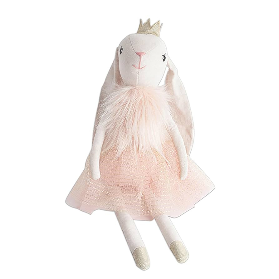 MON AMI Princess Bunny Stuffed Doll - 18", Soft & Cuddly Plush Animal Doll for Kids of All Ages, ... | Amazon (US)