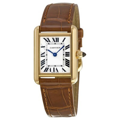 Cartier Tank Louis 18kt Yellow Gold Ladies Watch W1529856 | eBay US