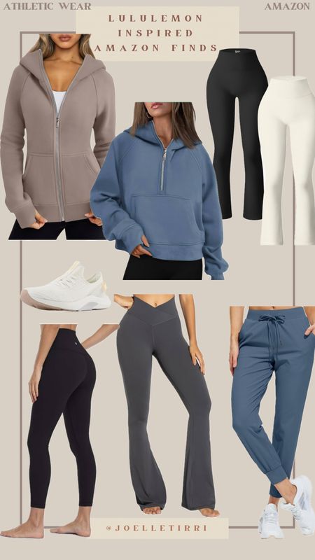 Lululemon dupes / Lululemon inspired Amazon finds! #lululemon #amazon #amazonfinds #amazonfashion #atheleticwear #athleisure #lounge #loungewear

#LTKfindsunder100 #LTKfindsunder50 #LTKfitness