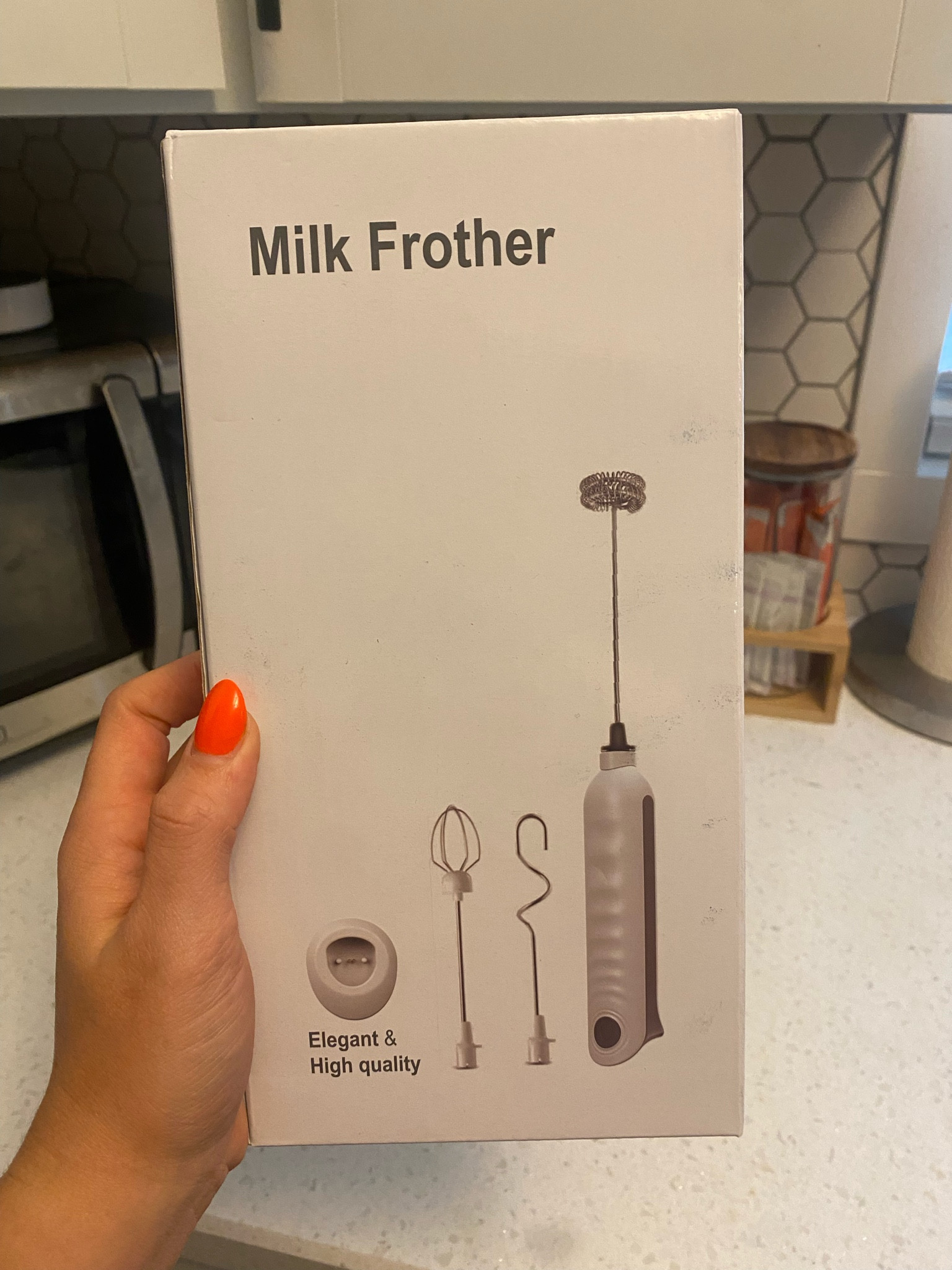 Electronic charging milk frother from Amazon!!! #milkfrother #amazon #amazonfinds #kitchen 

#LTKFind #LTKhome #LTKunder50
