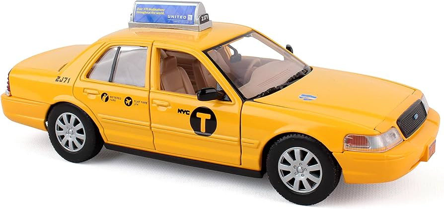 Daron New York City Taxi 1/24 Die-Cast | Amazon (US)
