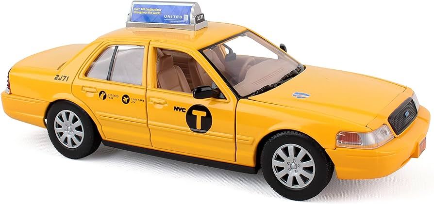 Daron New York City Taxi 1/24 Die-Cast | Amazon (US)