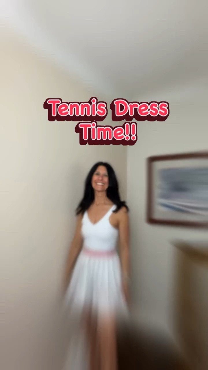 Tennis Dress Time!! The length, the pocket and the red striped elastic band makes the a perfect outfit for the field, lunch or the golf club! The discrete backing opening adds a little flair but it’s never too much! Tru to size at an unbeatable price! 

#LTKActive #LTKdayinmylife #LTKmomlife